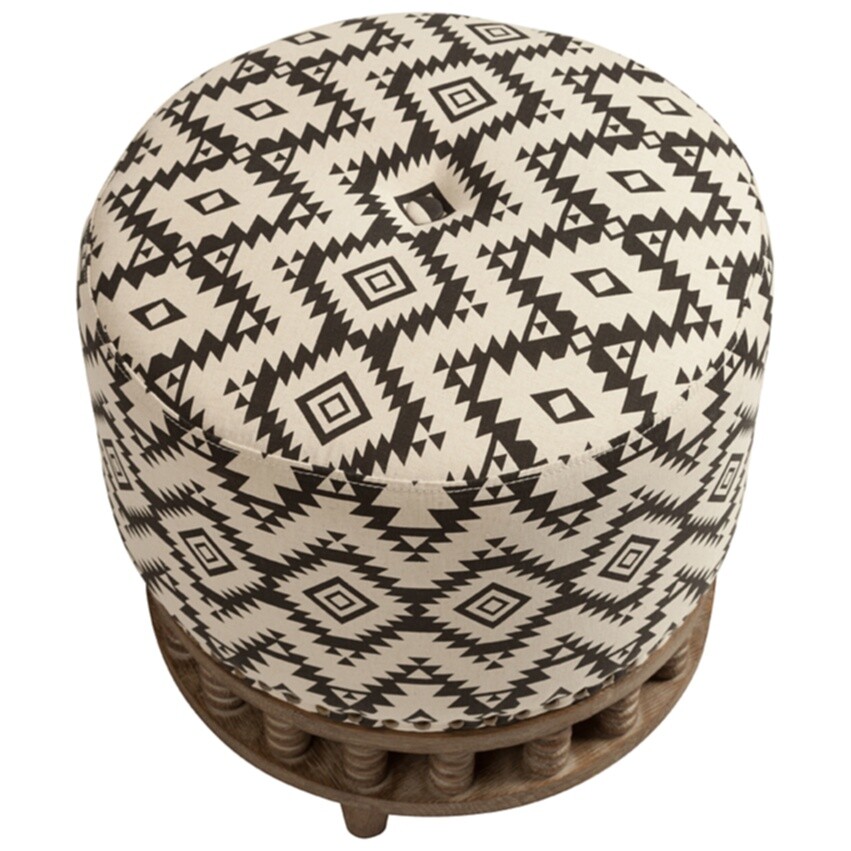 Пуф Serpent Poof с принтом орнамент - изображение 3