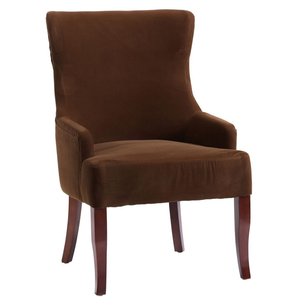 Кресло мягкое коричневое Aldo