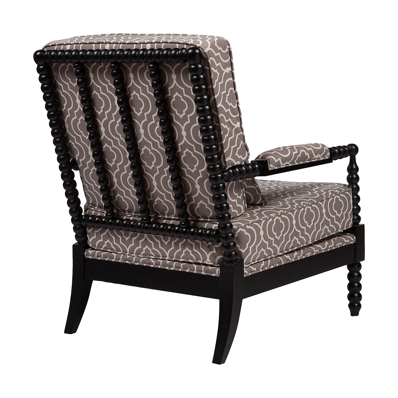 Кресло мягкое с подлокотниками бежевое Assange Armchair - изображение 4