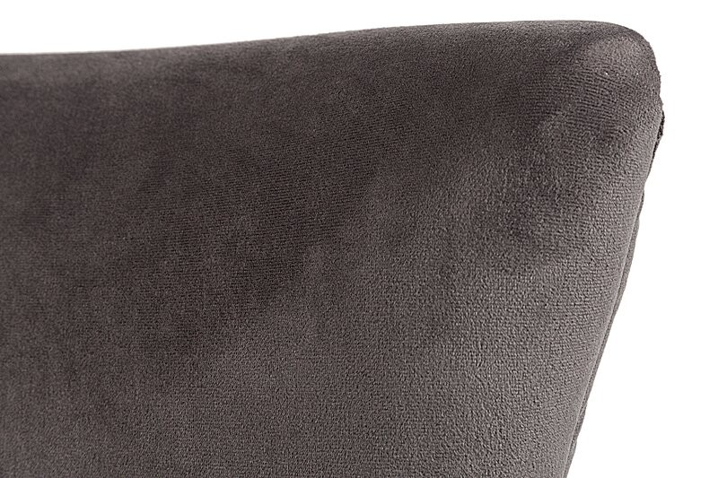 Кресло серое темное, велюр Р Vermont Chair - изображение 5
