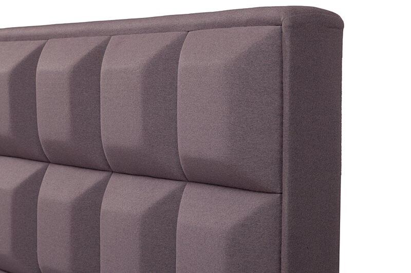 Кровать двуспальная 180х200 фиолетовая Barrywhite - изображение 3