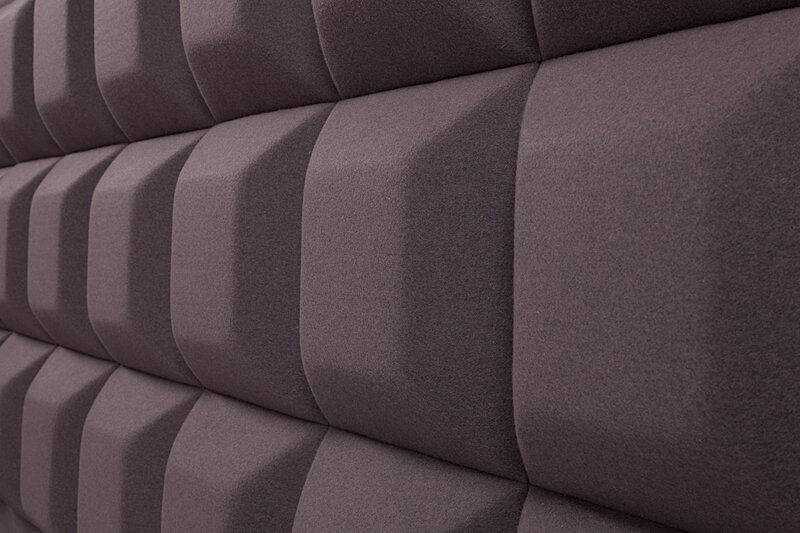 Кровать двуспальная 180х200 фиолетовая Barrywhite - изображение 8