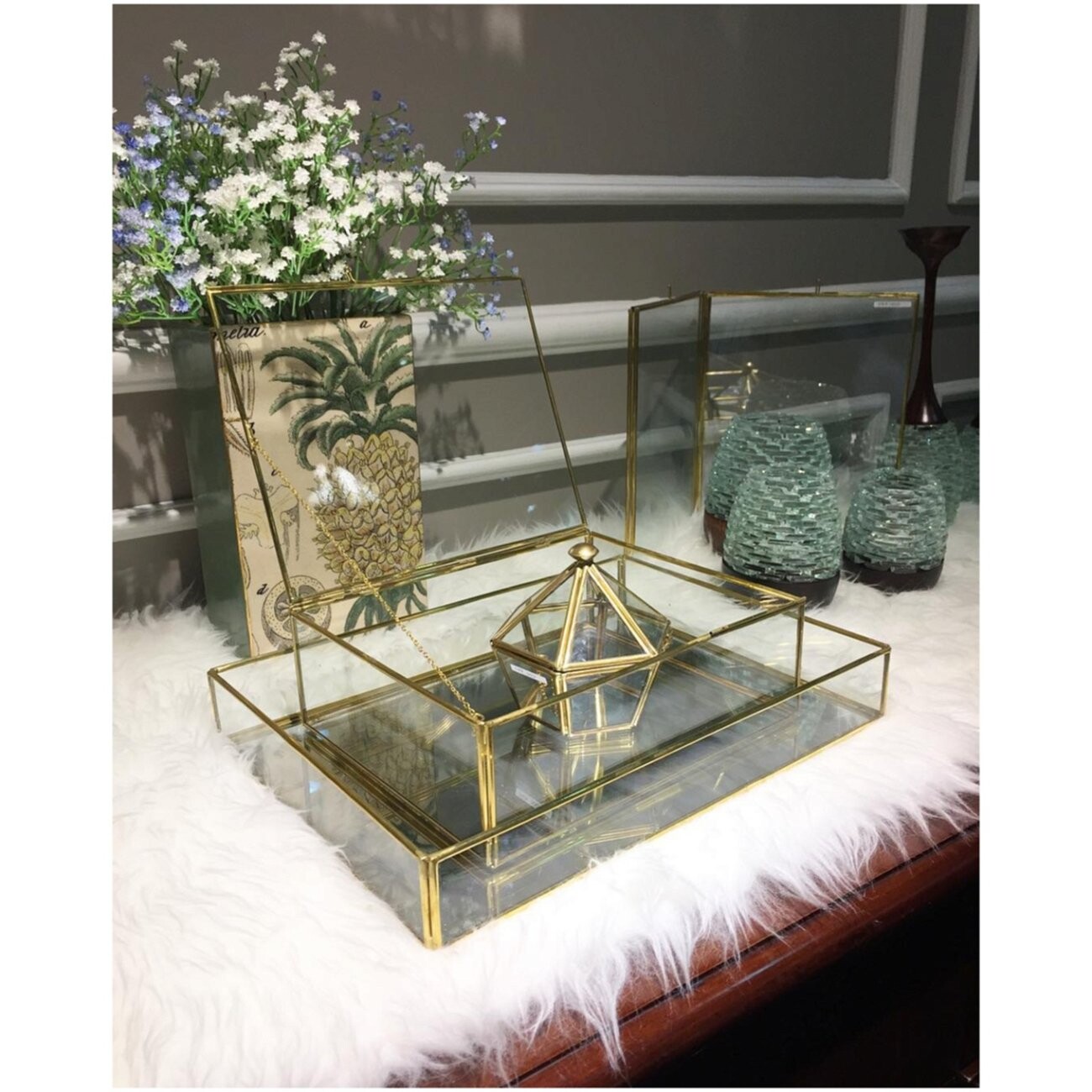 Стеклянная шкатулка Belle Маленький - изображение 3