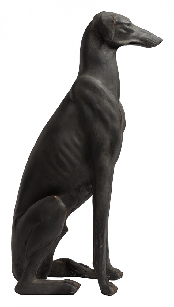Статуэтка серая "Собаки" Greyhound