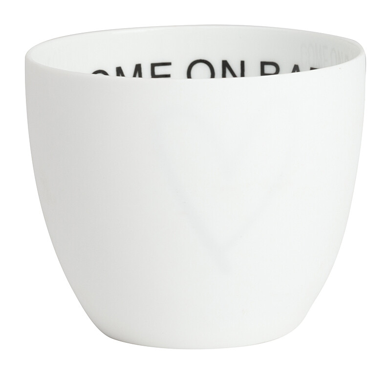 Подсвечник фарфоровый белый Come On Baby Light My Fire - изображение 2