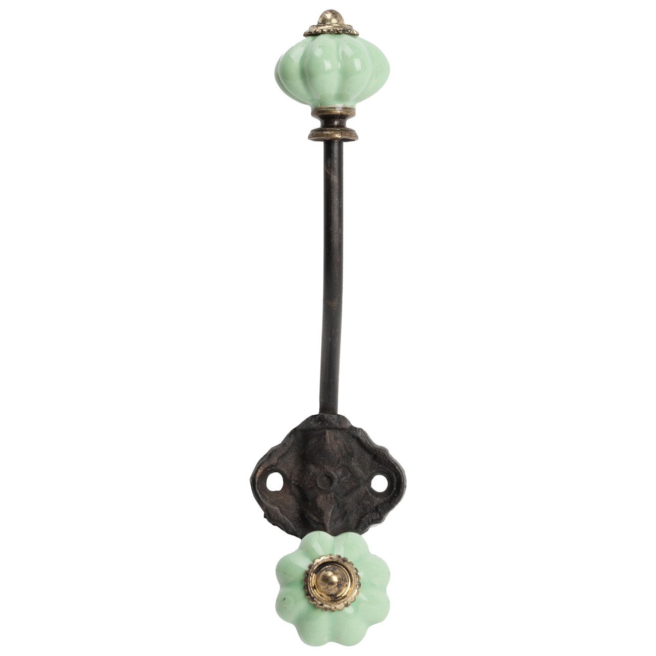 Настенный декоративный крючок Knobs Зеленый - изображение 2