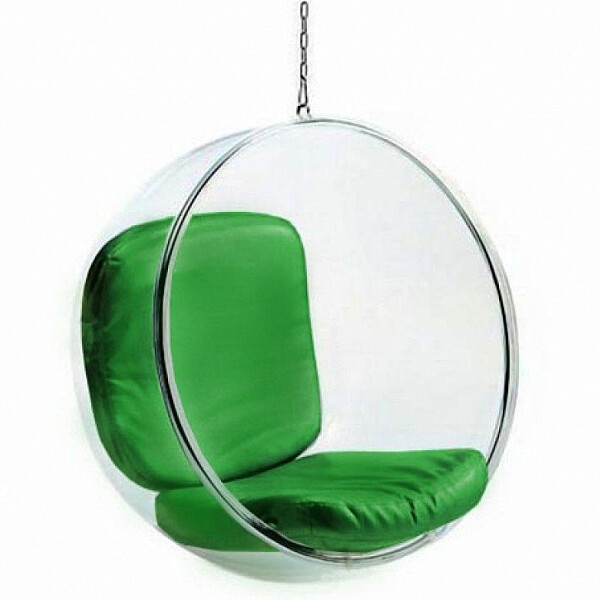 Подвесное кресло зеленое Bubble Chair - изображение 1