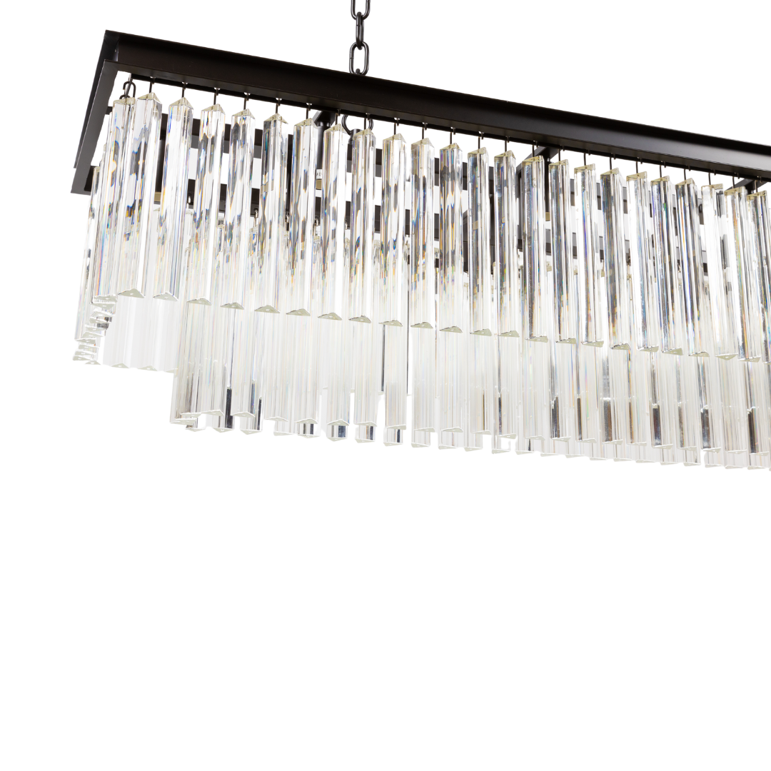 Люстра Sydney Collection Pendent Lamp хром, прозрачная - изображение 6