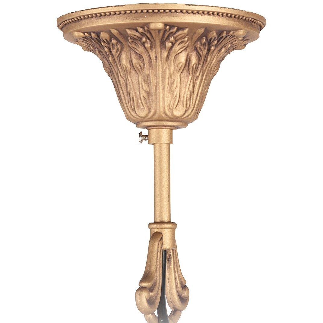 Подвесная люстра хрустальный шар Casbah Crystal Chandelier золото - изображение 4