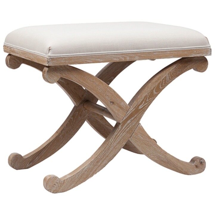 Табурет X-Leg Stool Кремовый - изображение 2