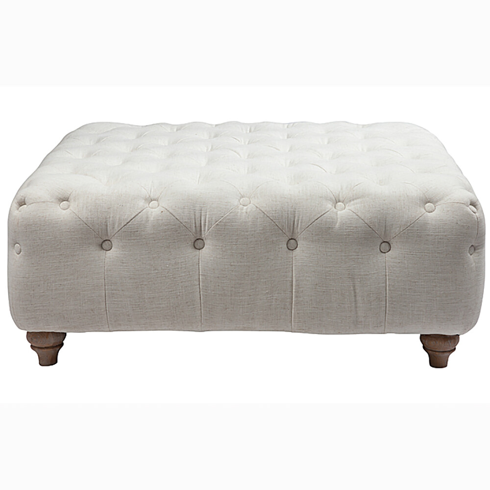 Оттоманка белая большая Branagh - изображение 2