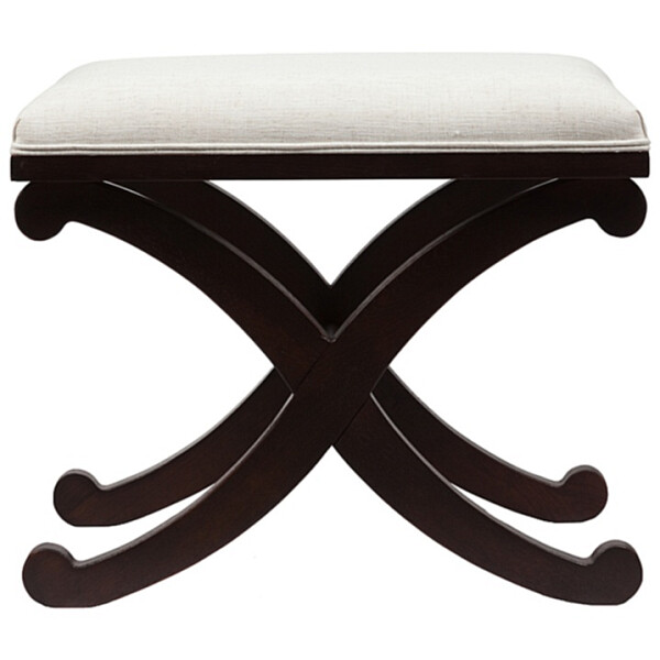 Табурет X-Leg Stool Белый Лен - изображение 1