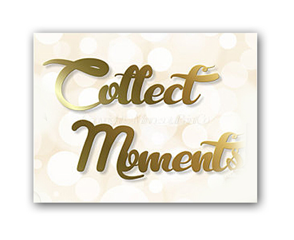 Постер collect moments. Плакаты DG. New collection poster.