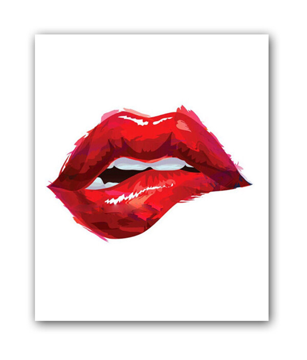 Постер Lips А3