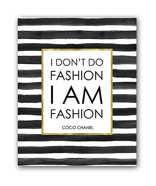 Постер I am fashion А3 - изображение 1