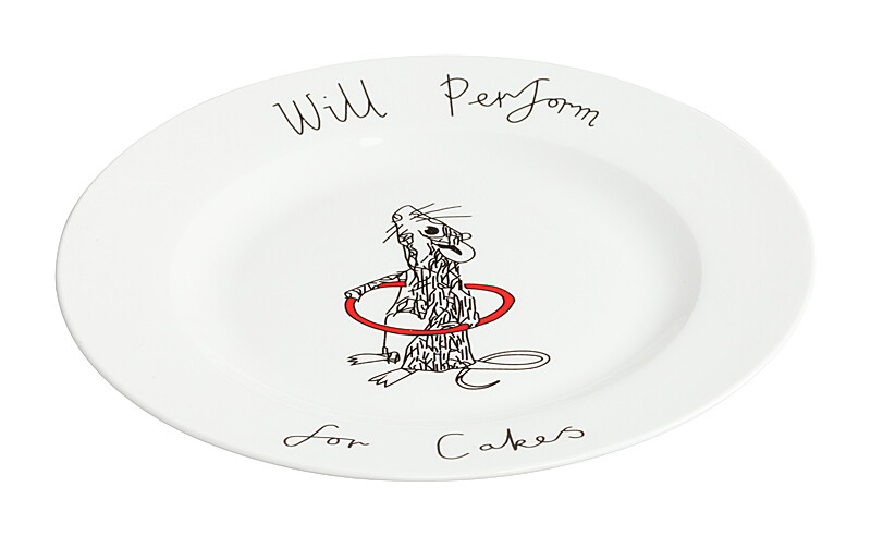 Тарелка Will Perform For Cakes - изображение 2