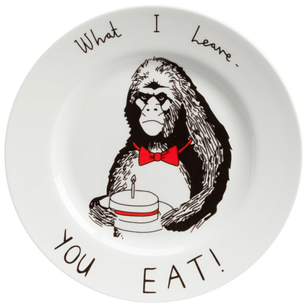 Тарелка What I Leave - You Eat - изображение 1