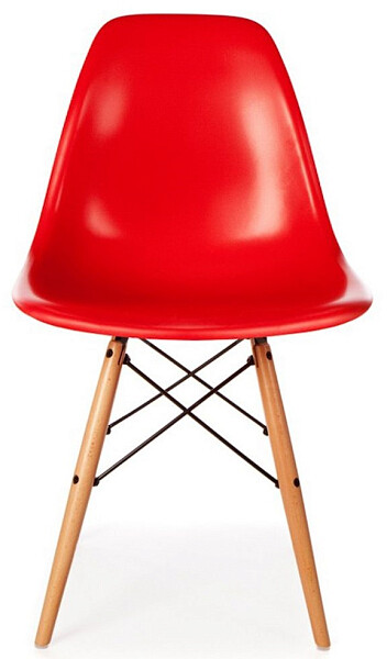 Стул Классический DSW Красный (eames style) - изображение 1