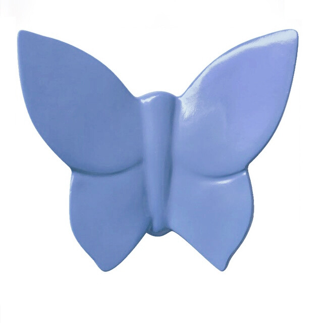 Декоративная бабочка Butterfly (голубая)     h12 (10*12*5)