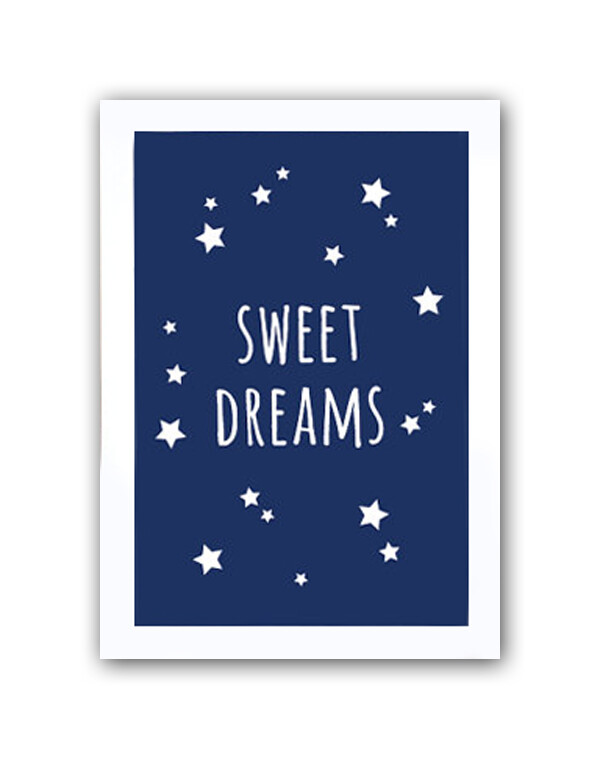 Постер Sweet dreams boys А4