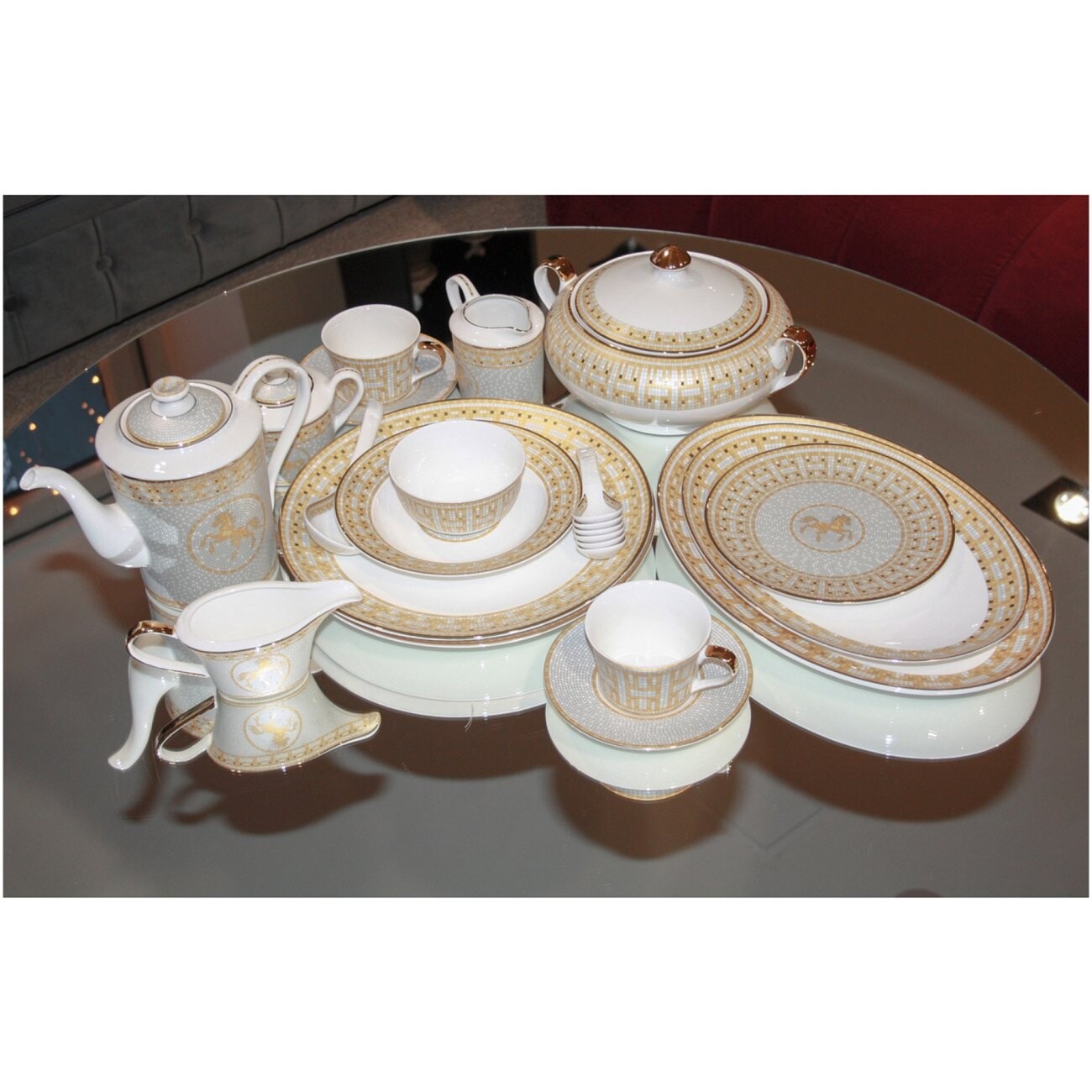 Столовый сервиз Dominion на 6 персон (68 предметов) - изображение 2