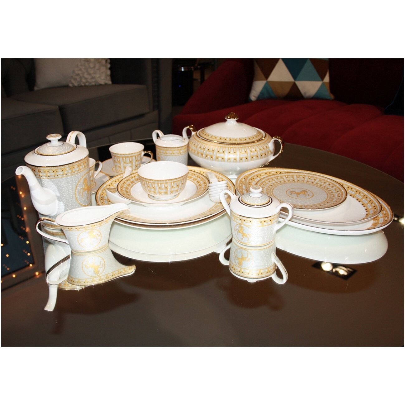 Столовый сервиз Dominion на 6 персон (68 предметов) - изображение 5