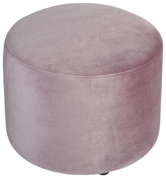 Пуфик круглый розовый 60 см C1102