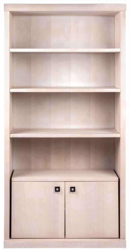 Книжный шкаф открытый белый Oswald