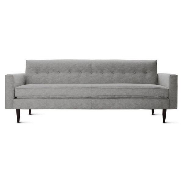 Диван Bantam Sofa Большой светло-серая Шерсть - изображение 1