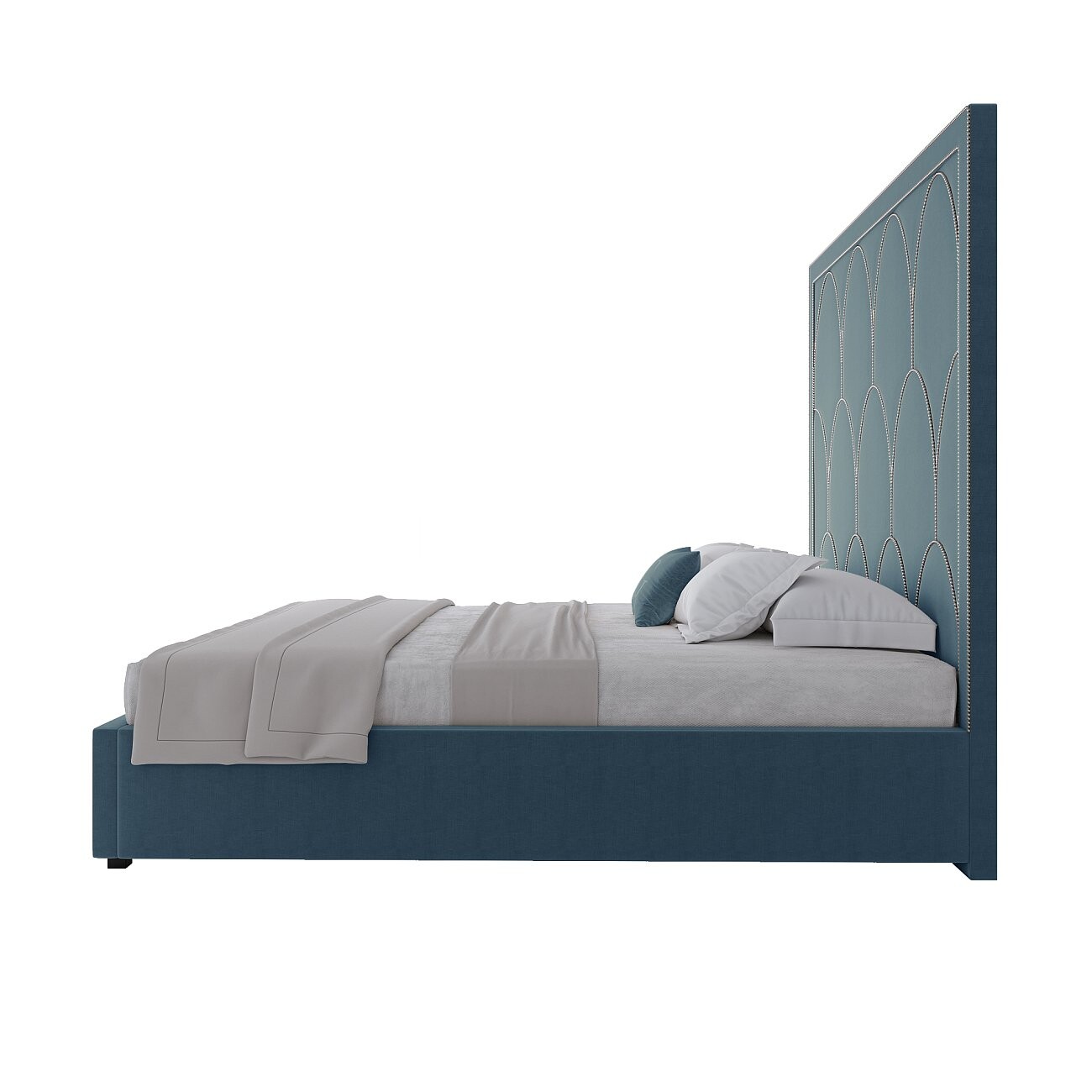 Кровать двуспальная 180х200 ментол Petals Queen - изображение 4