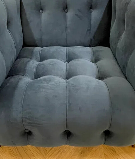 Кресло серое Nara - изображение 2