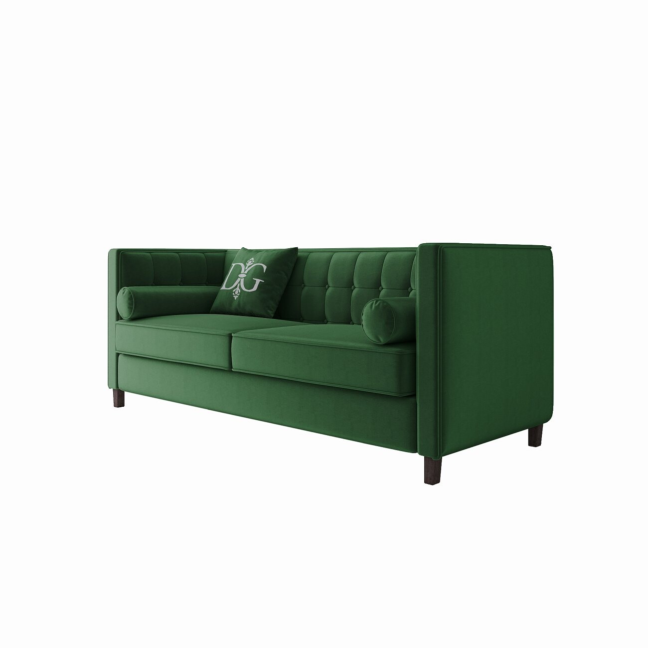 Диван Jack трехместный прямой бирюзовый - изображение 2