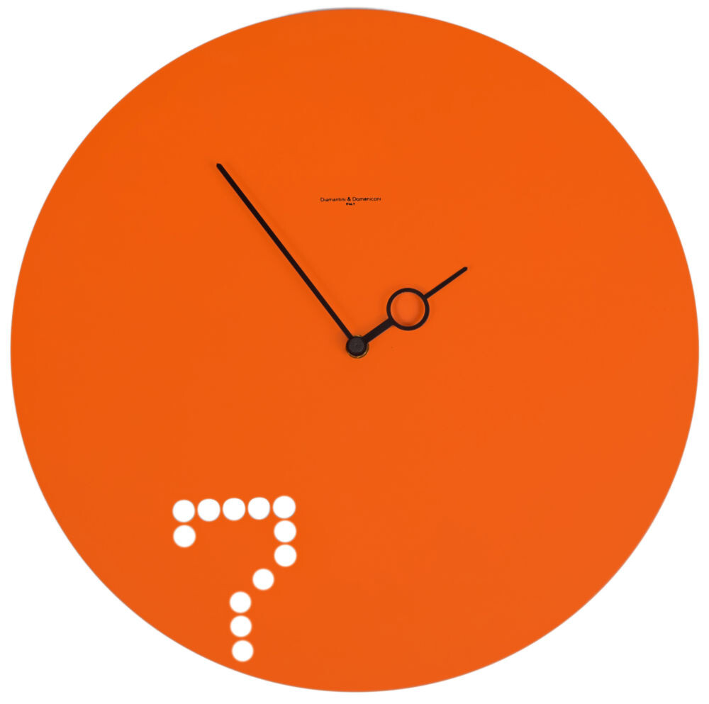 Часы настенные Seven оранжевые