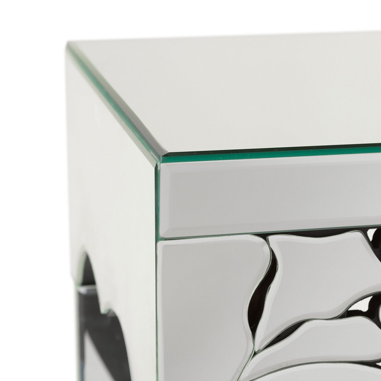 Консоль зеркальная резная с изогнутыми ножками Ravenna - изображение 3