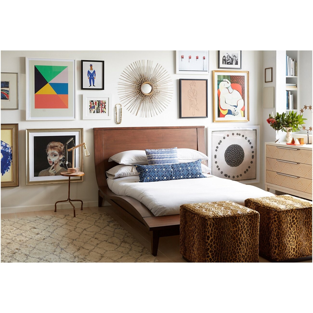 Зеркало-солнце золотое металлическое диаметр 92 см Lombardia - изображение 4