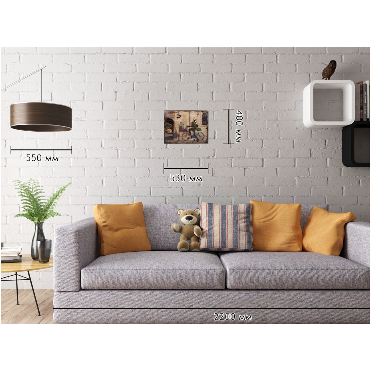 Декоративное настенное панно Fashion Story - изображение 4