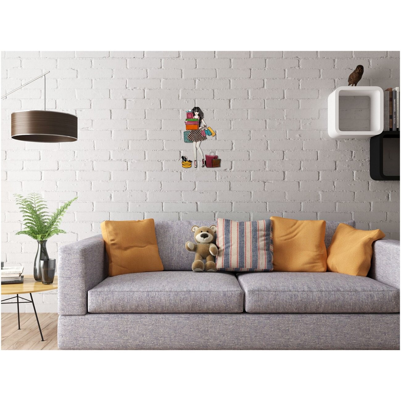 Декоративное настенное панно Shopogolic Girl - изображение 2