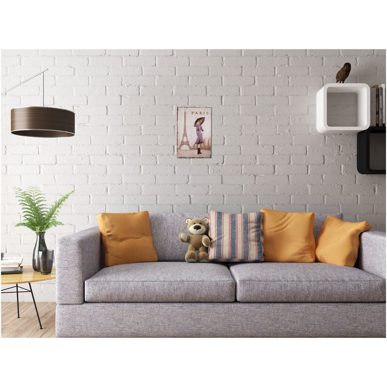 Декоративное настенное панно Paris Girl - изображение 4
