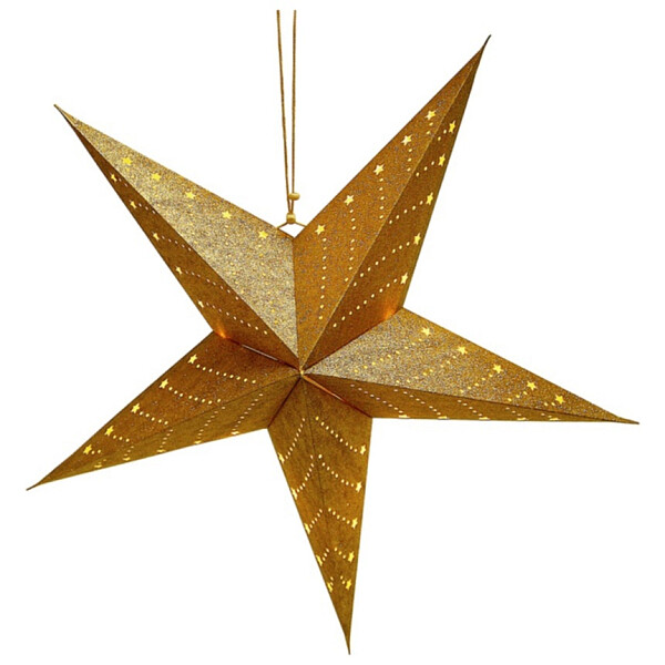 Led-светильник подвесной 60 см "Звезда золотая" Star - изображение 1