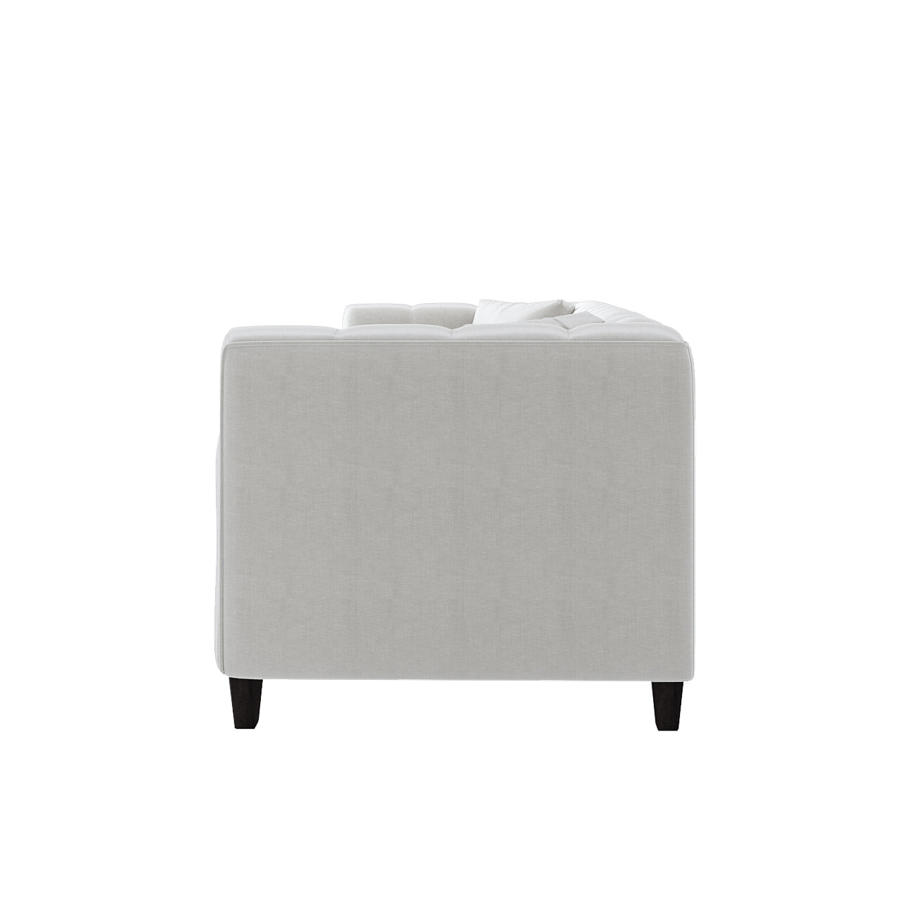 Диван прямой трехместный молочный Nara 220 см - изображение 5