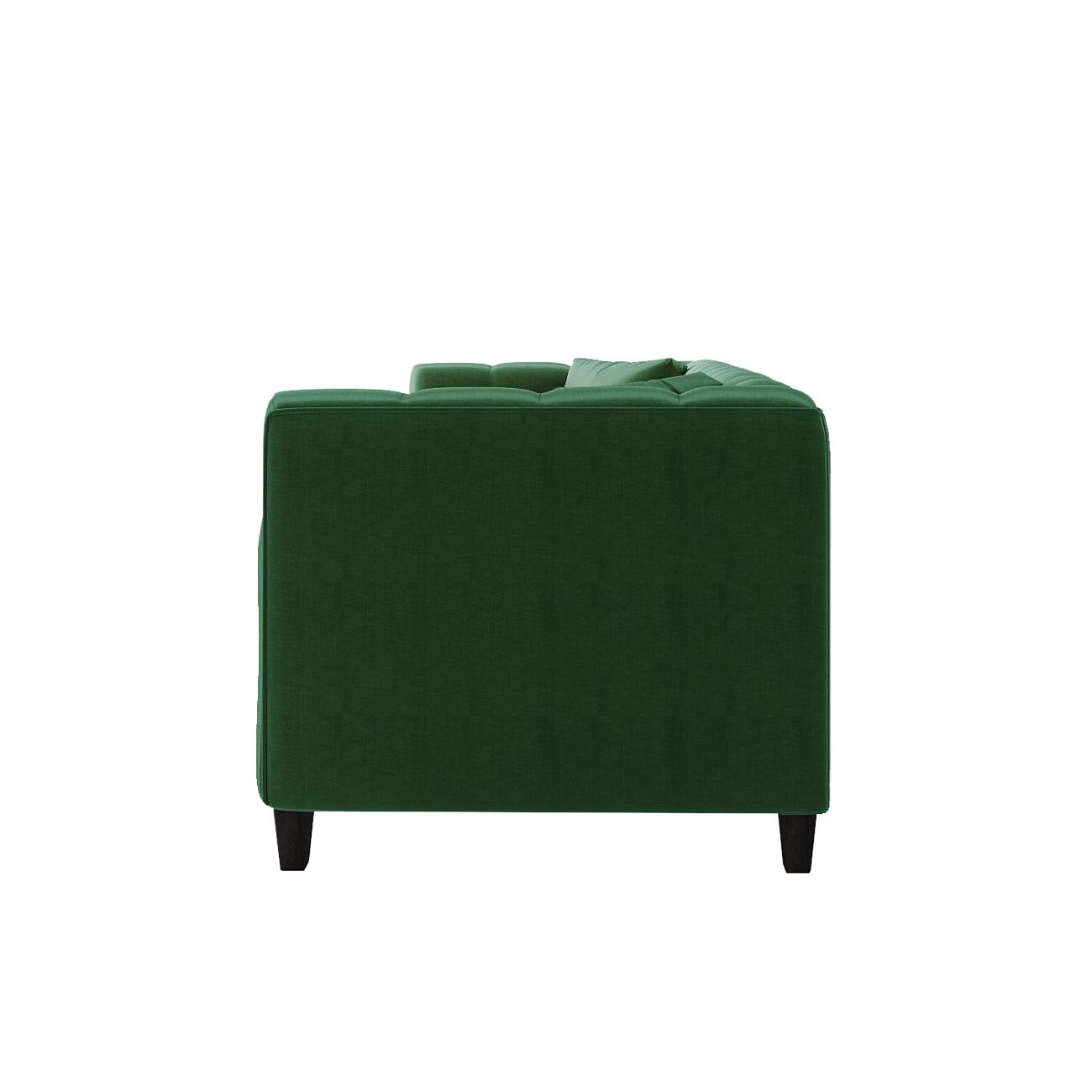 Диван прямой трехместный зеленый Nara 220 см - изображение 4