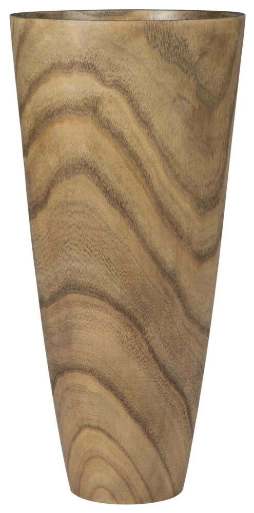 Ваза деревянная коническая 68 см Susan