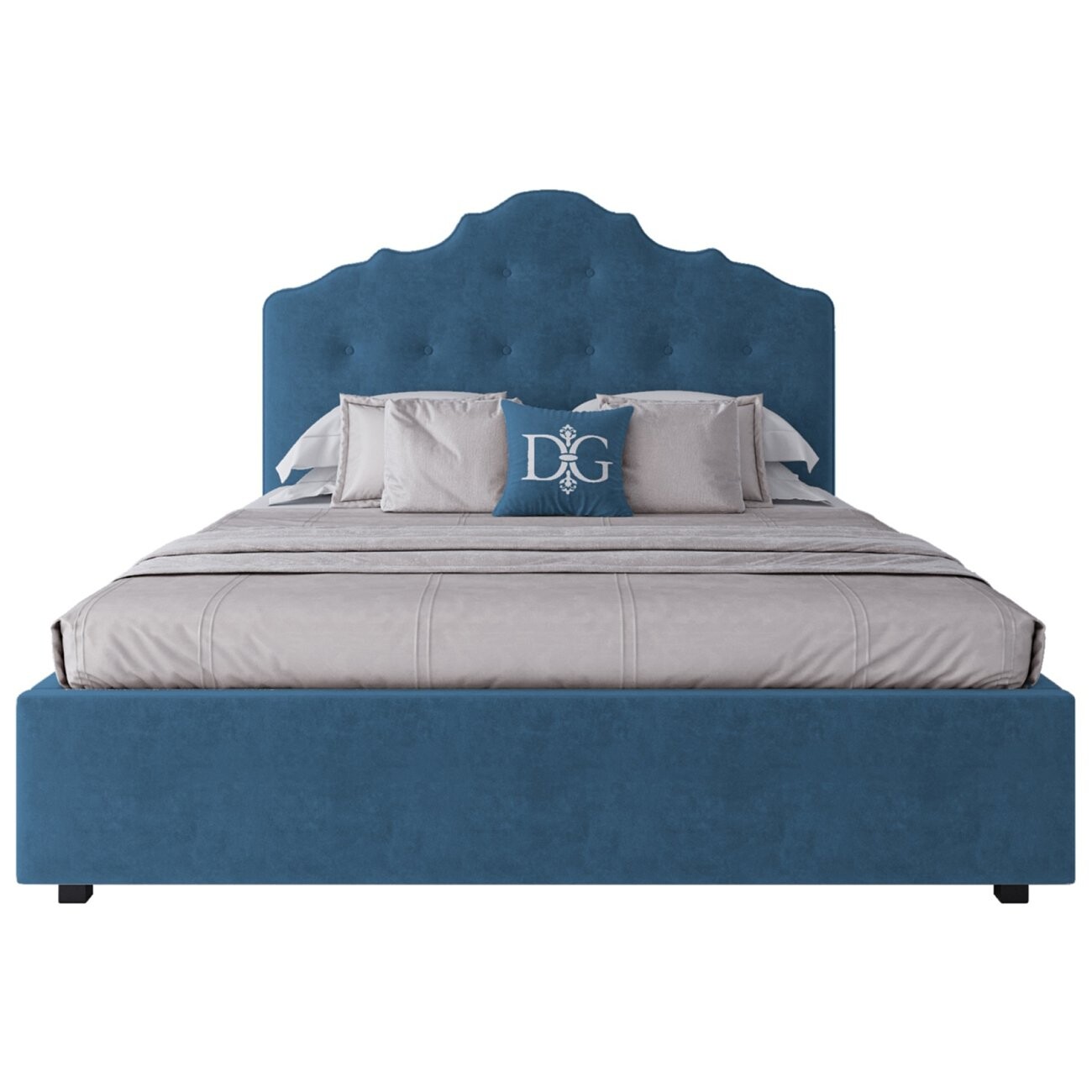 Кровать двуспальная 160х200 морская волна Palace - изображение 2