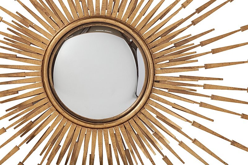 Зеркало-солнце золотое металлическое Moll - изображение 2