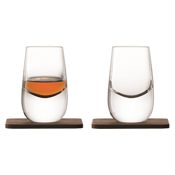 Набор из 2 шотов на подставках 80 мл Whisky - изображение 1