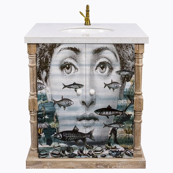 Тумба с раковиной Аквариум Снег Fornasetti F-W06 - изображение 1