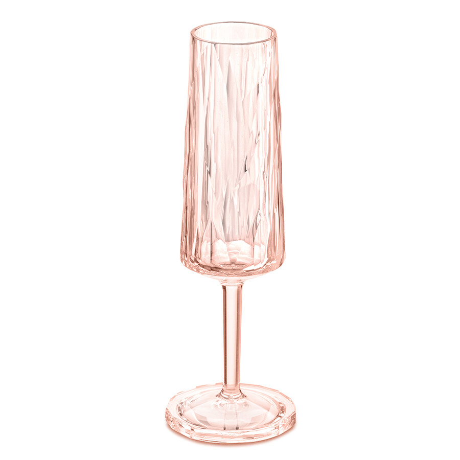 Бокал для шампанского 100 мл, розовый superglas club no. 5