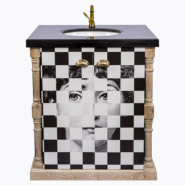 Тумба с раковиной Эксельсиор Нуар Fornasetti F-W02 - изображение 1