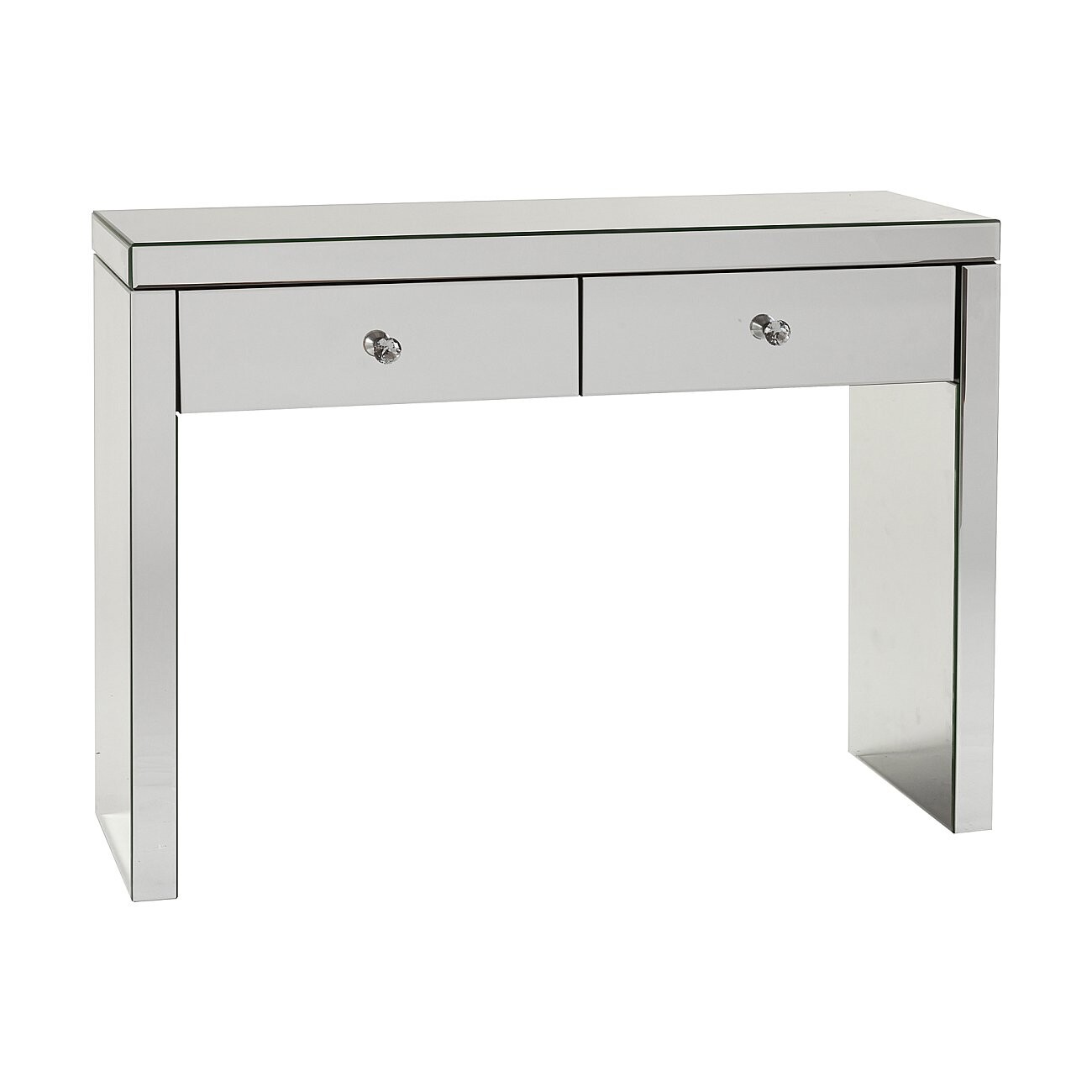 Консоль зеркальная прямоугольная с ящиками Limoges - изображение 3