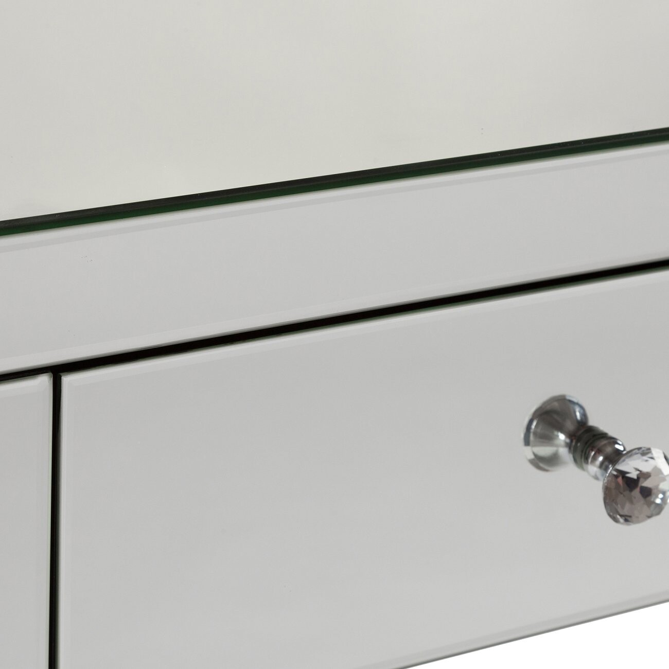 Консоль зеркальная прямоугольная с ящиками Limoges - изображение 4